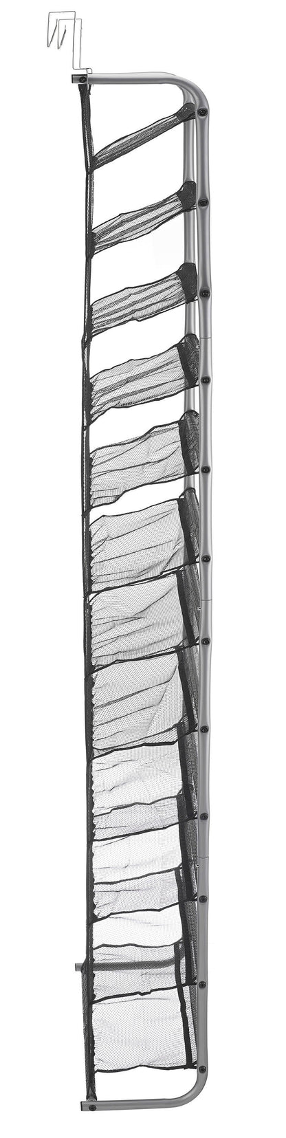 Over-The-Door Shoe Rack, Fits up to 36 Pairs, Space Saving, Mesh Lined, Tear Resistant